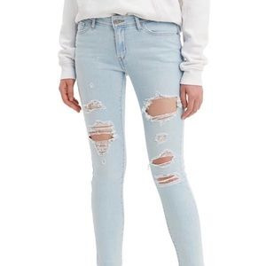 Levi’s 711 Skinny Light Wash Jeans